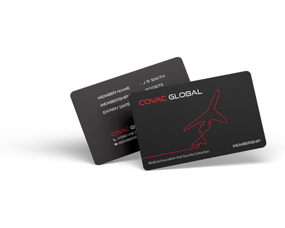 Covac Global Membership Card